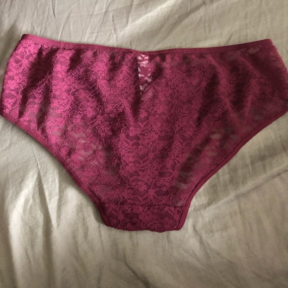 Burgundy Xhilaration Lace Intimate - Picture 3 of 3